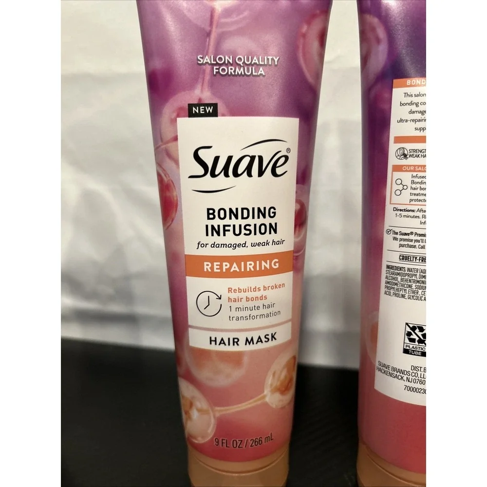 Suave Bonding Infusion‎ Hair Mask Repairing 9oz 2 Pack New